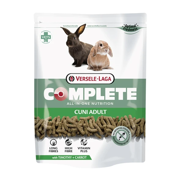Versele Laga Complete Cunı Adult Yetişkin Tavşan Pelet Yem 500g ürün görseli 1