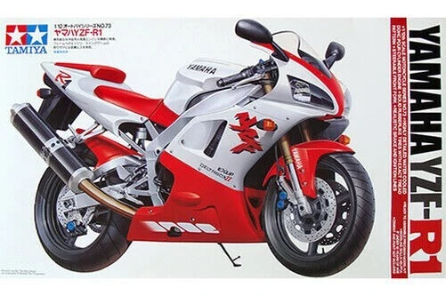 Yamaha YZF-R1 Motorbike 1:12 Plastique Model Motorsiklet Yapım Kiti ürün görseli 1