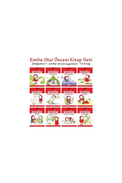 Emılıe Serisi 12 Kitap ürün görseli 1