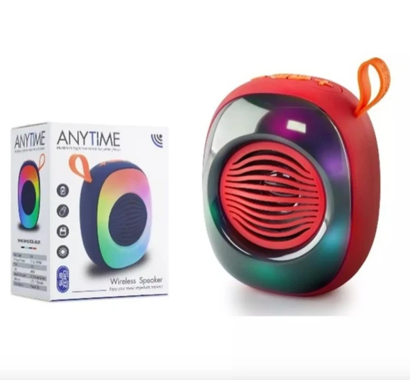 Subzero SB65 Wireless Speaker Bluetooth/Usb/Sd/Aux/Led Işık Ses Bombası ürün görseli 1