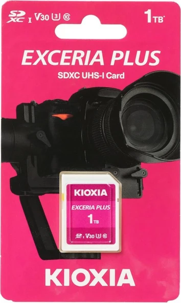 Kioxia Exceria Plus SD Card 1TB U3 V30 - Outlet ürün görseli 1