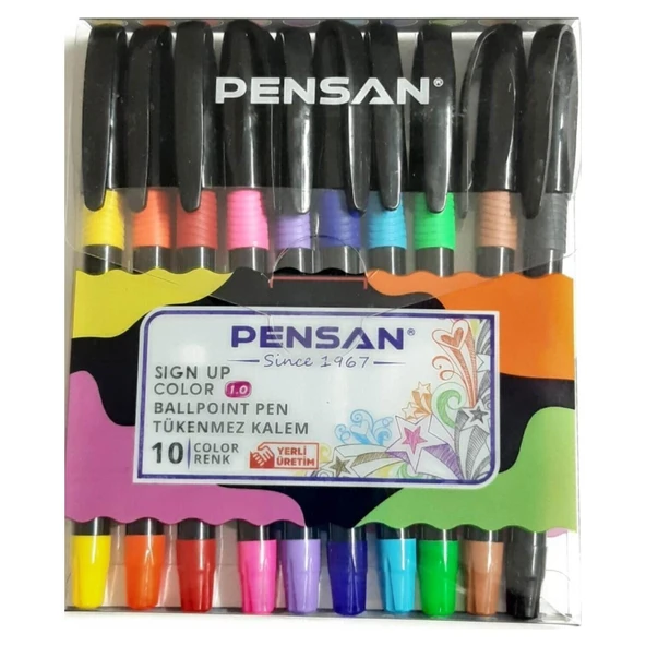 PENSAN TÜKENMEZ KALEM SIGN UP 1 MM RENKLİ ürün görseli 1