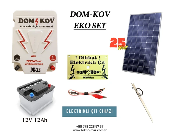 GÜNEŞ ENERJİLİ AYI DOMUZ KOVUCU ÇİT SİSTEMİ - YABANİ HAYVAN KOVUCU ürün görseli 1