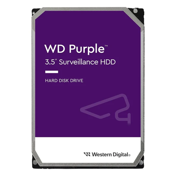 WD Purple WD43PURZ 4TB 5400RPM 256MB 3.5" SATA Harddisk ürün görseli 1