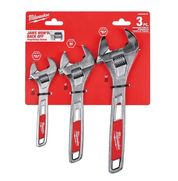 Milwaukee Kurbağacık Set 3 Parça 150/200/250 MM 4932493414 ürün görseli 1