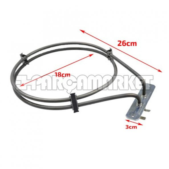 Auer Turbo Fırın Rezistansı 230V - 2600W ürün görseli 1