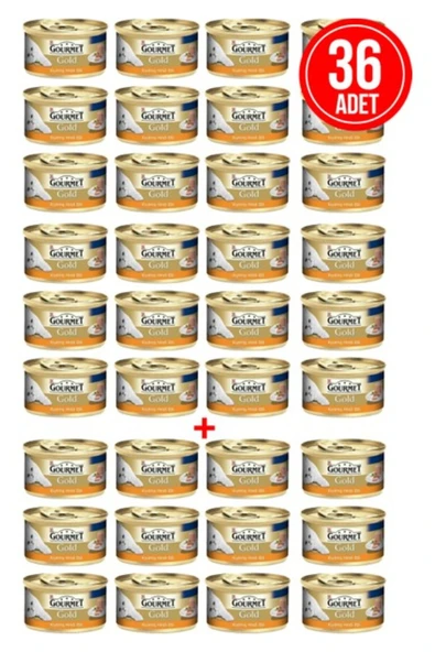 Purina Kıyılmış Hindili Konserve Kedi Maması Ekonomik Paket / 85 gr X 36 ürün görseli 1