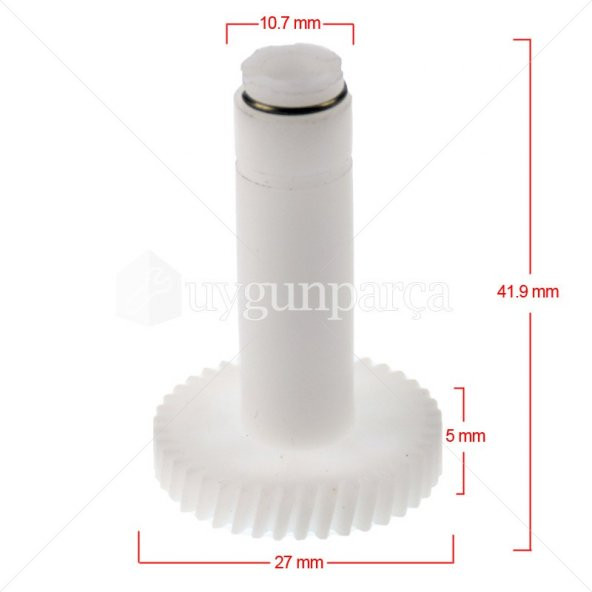 Birçok Marka Modele Uyum Sağlayan Mikser Dişlisi  41.9mm ürün görseli 1