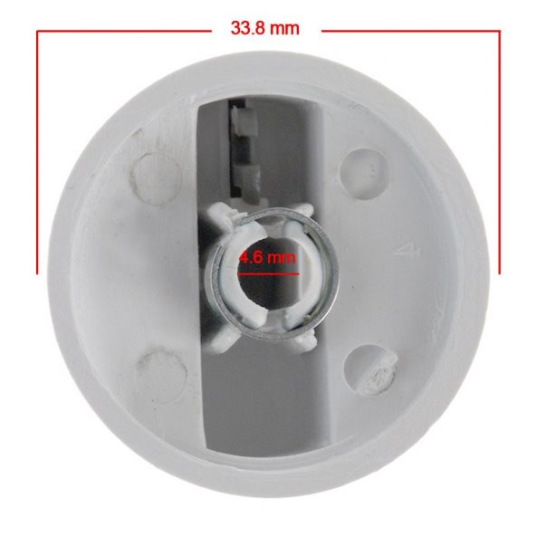 Bosch Set Üstü Fırın Düğmesi Beyaz - Resim 2