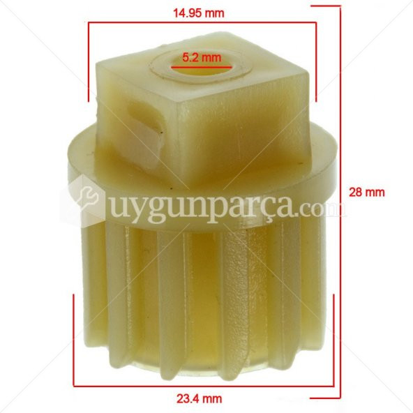 Profilo Blender Kavrama Dişlisi - Resim 2