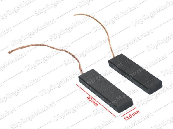 Universal Çamaşır Makinesi Kömür Seti 5x13,5x40mm ürün görseli 1