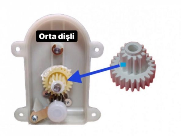 Universal Blender Motor Dişlisi - Resim 3