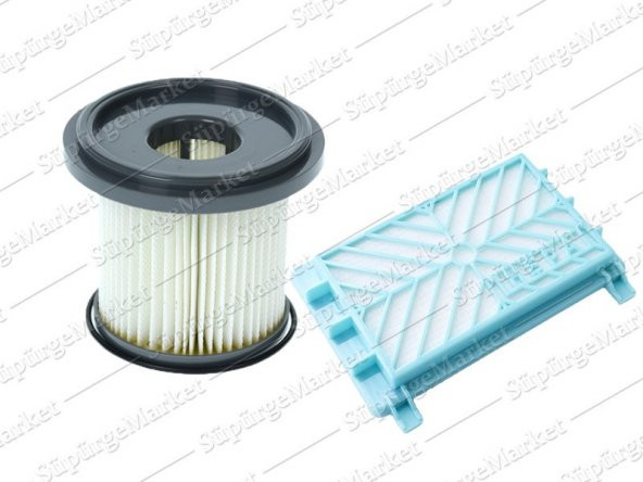 Philips FC 8712 Silindirik Filtre + Çıkış Hepa Filtre ürün görseli 1