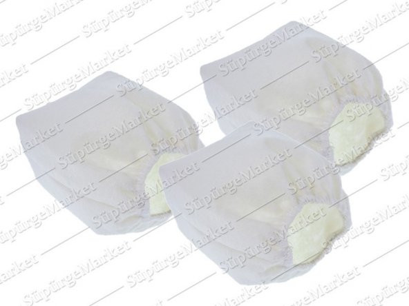 3 Adet Fantom P 1200 Pratik Süpürge Bez Torbası Kg0001123 ürün görseli 1