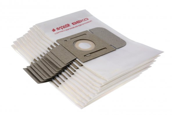 ARÇELİK S 4120 Kanguru Kağıt Süpürge Toz Torbası 10lu ürün görseli 1