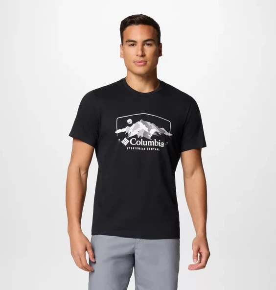 Columbia CSC M Brush With Nature SS Tee Erkek Kısa Kollu Tişört CS0411 ürün görseli 1