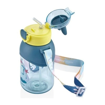 Vagonlife Matara 650 Ml Plastic Bottle Mavi - Resim 2