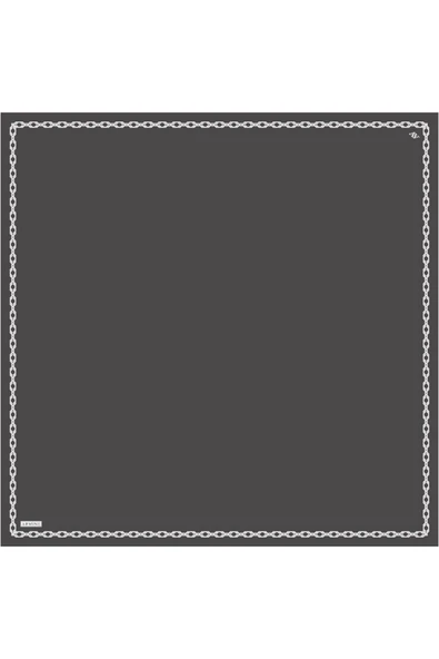 İPEK EŞARP 9154D (SURA) -34 - ANTRASİT - Resim 5