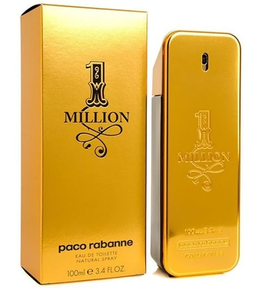 Paco Rabanne One Million Edt 100 ml Erkek Parfümü ürün görseli 1