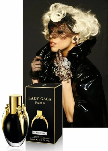 PTTAVM: Lady Gaga Fame Black Fluid Edp 100 ml Kadın Parfümü