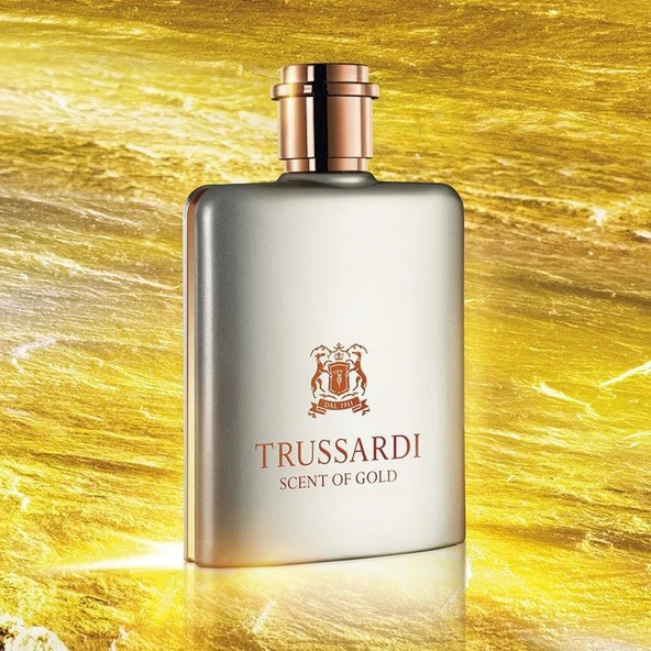 Trussardi Scent Of Gold Edp 100 Ml kadın ve erkek parfüm ürün görseli 1