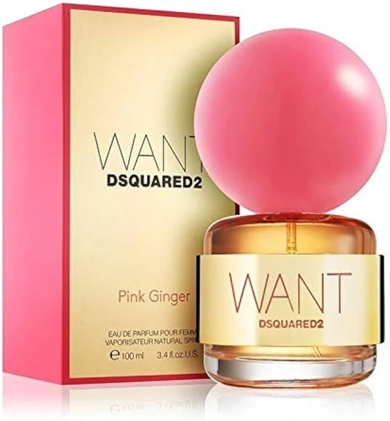 Dsquared2 Want Pink Ginger EDP 100 ml Kadın Parfüm ürün görseli 1