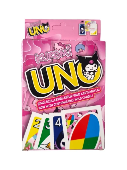 Kuromi Uno Oyun Kartı ürün görseli 1