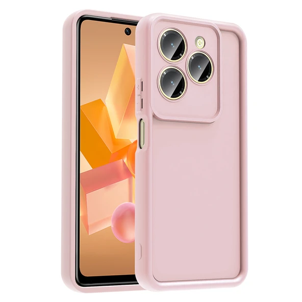 İnfinix Hot 40 Kılıf Kamera Korumalı Ananas Kapak ürün görseli 1