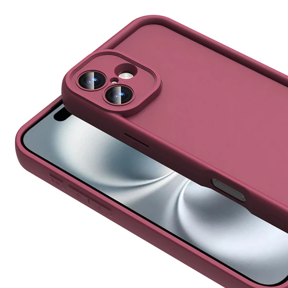 iPhone 16 Kılıf Kamera Korumalı Ananas Kapak - Resim 9