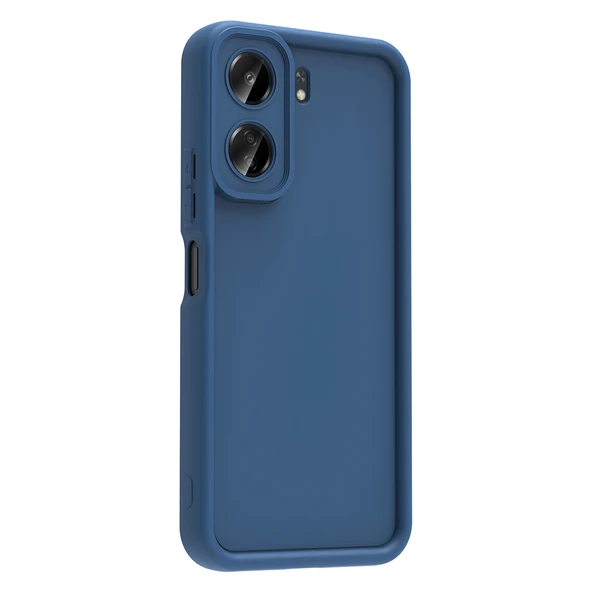 Xiaomi Poco C65 Kılıf Kamera Korumalı Ananas Kapak - Resim 6
