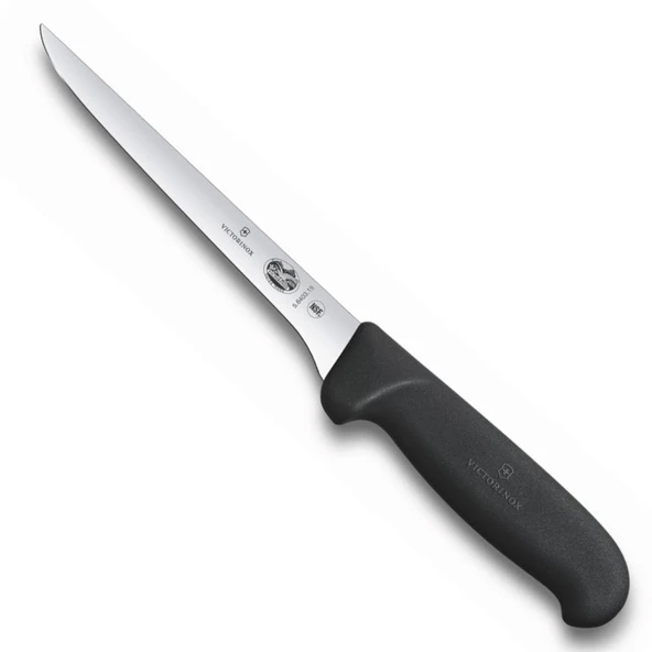 Victorinox 12cm Kavisli Dar Ağız Sıyırma Bıçağı Siyah 5.6403.12 ürün görseli 1