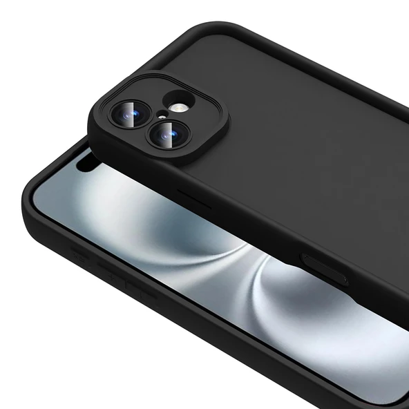 iPhone 16 Kılıf Kamera Korumalı Ananas Kapak - Resim 3