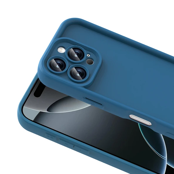 iPhone 16 Pro Kılıf Kamera Korumalı Ananas Kapak - Resim 7