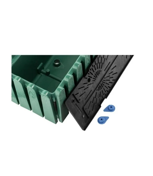 Omnipazar SO-İB03 Yeşil Askılı Balkon Saksı Takım 14 lt No 3 - Resim 3