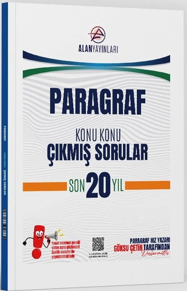 TYT MSÜ Paragraf Konu Konu Çıkmış Sorular Son 20 Yıl Alan Yayınları ürün görseli 1