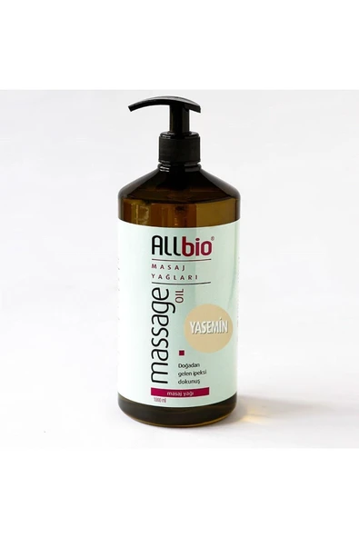 ALLBİO Allbio Masaj Yağı Yasemin (1 litre) ürün görseli 1