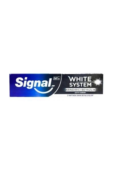 Signal 75 ml White System Arındırıcı Beyazlık ürün görseli 1
