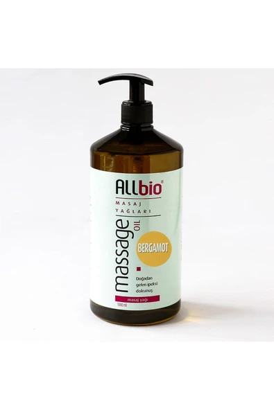 ALLBİO  Masaj Yağı Bergamot 1 Lt ürün görseli 1