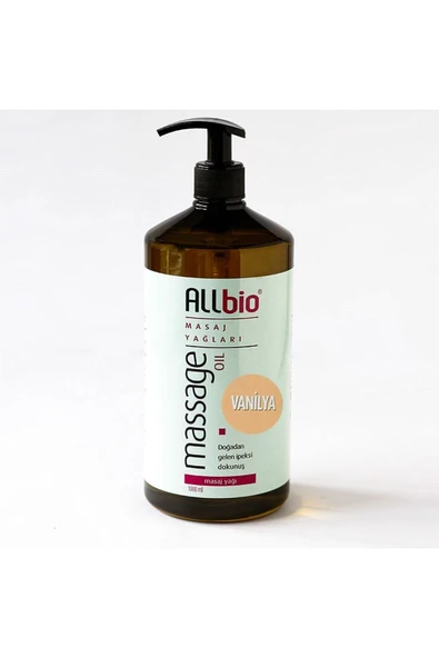 ALLBİO Allbio Masaj Yağı Vanilya (1 litre) ürün görseli 1