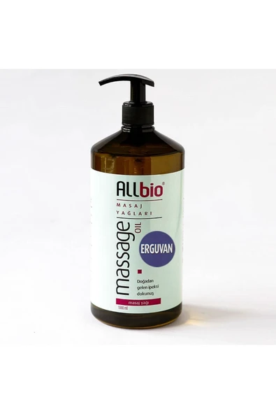 ALLBİO Allbio Masaj Yağı Erguvan (1 litre) ürün görseli 1