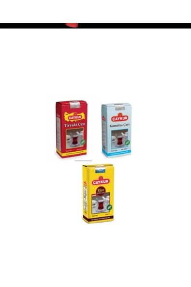Çaykur ÇAYKUR ÜÇLÜ KARMA DÖKME ÇAY 500 GR ürün görseli 1