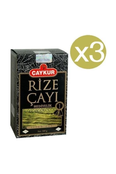 Çaykur Rize Hediyelik Çayı 500 gr X 3 Adet ürün görseli 1