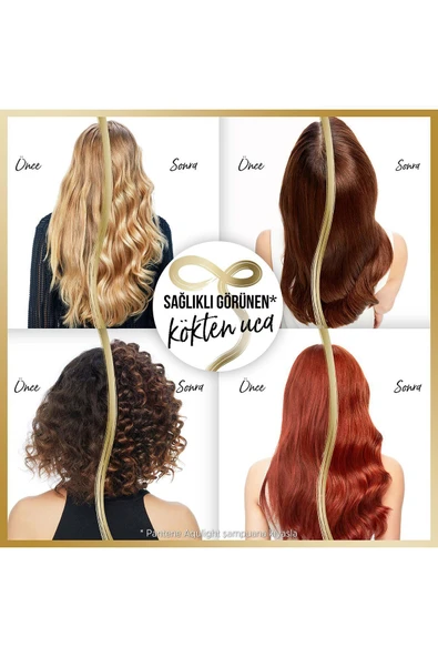 Pantene 350 ml Şampuan Infinite Lengths - Resim 4