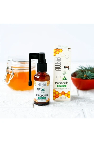 ALLBİO Propolis Sprey 30 ml ürün görseli 1