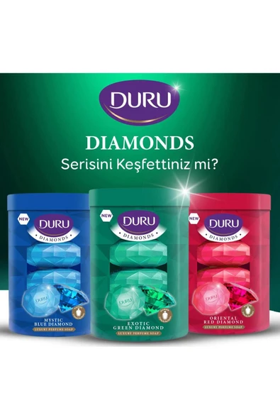 Duru Diamonds Series Green Pvc 90*4 - Resim 4