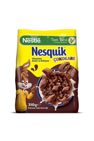 Nestle Nesquik Çokokare Mısır Gevreği 310 Gr ürün görseli 1