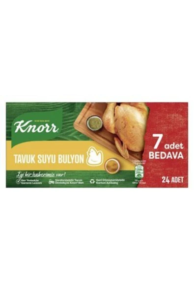 Knorr Tavuk Suyu Bulyon 24’lü 240 G ürün görseli 1