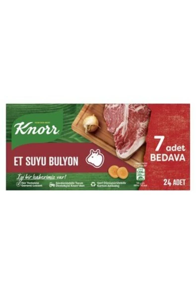 Knorr Et Suyu Bulyon 24'lü ürün görseli 1