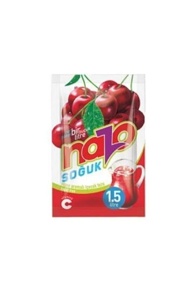 NAZO 9gr Vişne Aromalı Toz Içecek 24'lü ürün görseli 1