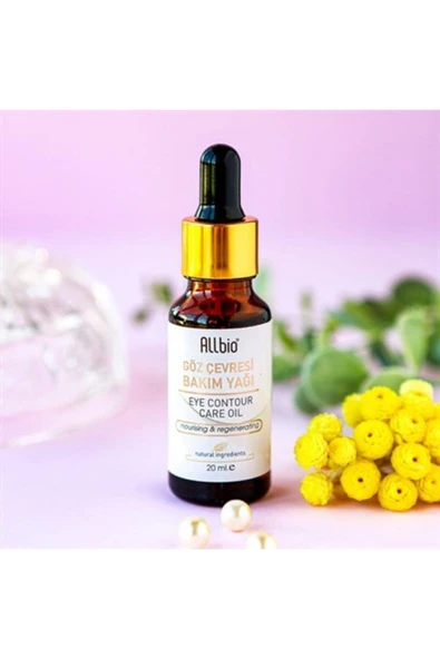 ALLBİO Göz Çevresi Bakım Yağı 20 ml - Resim 2